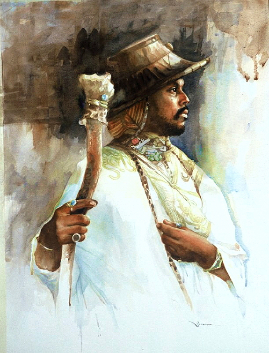 Dignity watercolor F